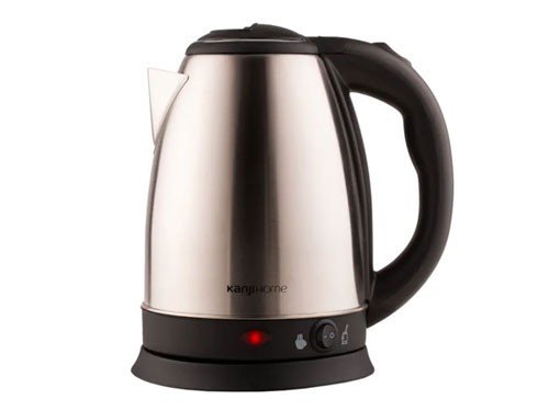 Pava Eléctrica Kanji 1.8L Inoxidable Corte Mate KJH-PE15002M