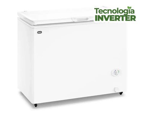 Freezer Inverter Gafa 280lts 4 Temperaturas Blanco
