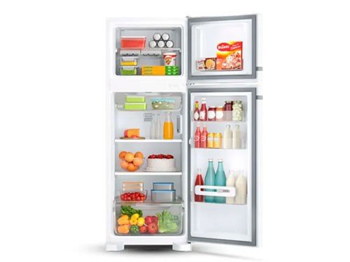 Heladera Con Freezer Whirlpool No Frost 361L Clase A Blanca WRM39CB