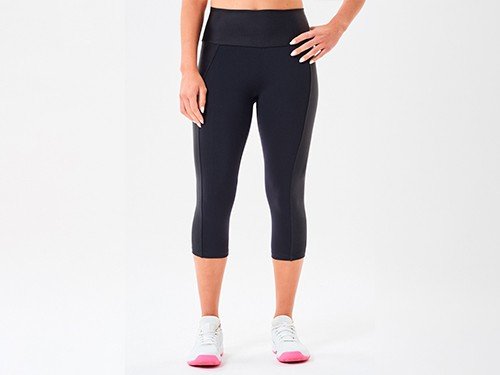 Calza pescadora deportiva negra combinada