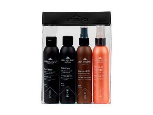 La Puissance Kit Travel Argan Coconut Protector Térmico Pelo