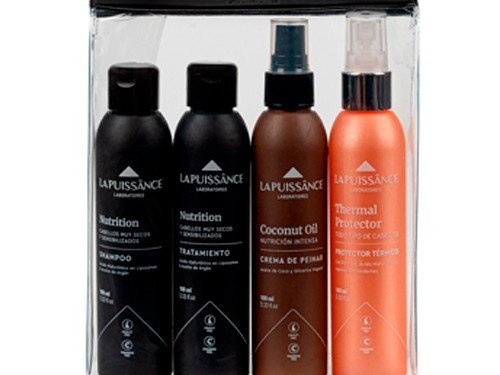 La Puissance Kit Travel Argan Coconut Protector Térmico Pelo