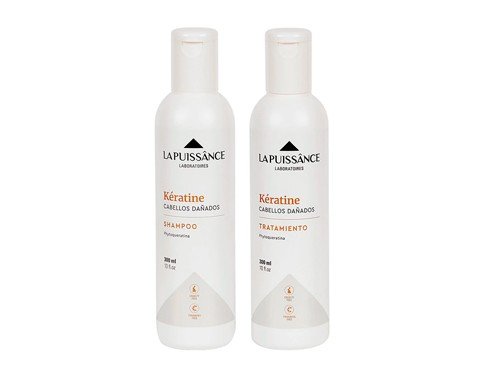 La Puissance Keratina Shampoo + Acondicionador + Máscara Chico