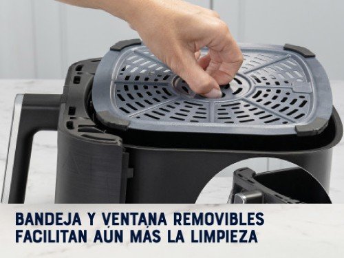 Freidora de Aire Digital Oster® 4L de capacidad CKSTAF40WDDF