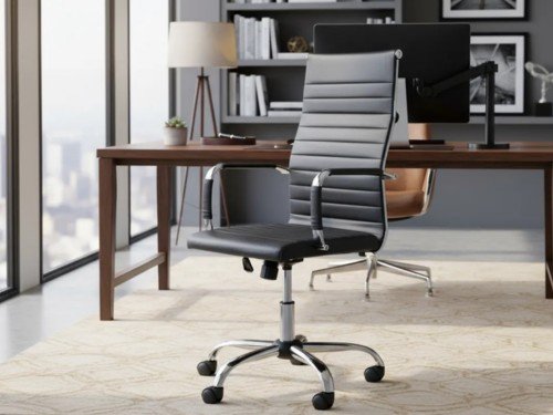 Sillon Ejecutivo Respaldo Alto Pc Silla Escritorio Oficina