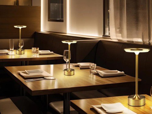 Combo Juego 2 Veladores Lampara Táctil Centro De Mesa Usb Touch