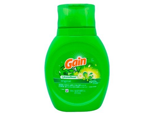 Gain Original Jabón Liquido Para Ropa Lavarropas 739ml