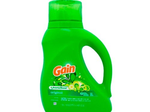Gain Original Jabón Liquido Para Ropa Lavarropas 1.36l