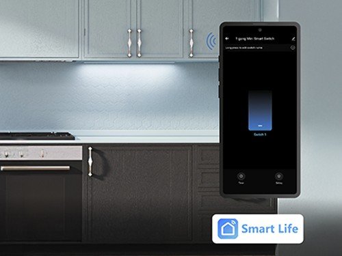 Interruptor Inteligente Wifi Con Rf Smart Switch On/Off  10a 220v