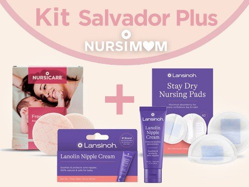 Kit Almohadillas Nursicare + Pads de Lact Desechab + Crema Lanolina40g