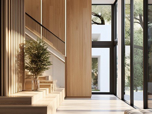 Perfil De Aluminio Plateado Para Tira Led Luz Por 2 metros