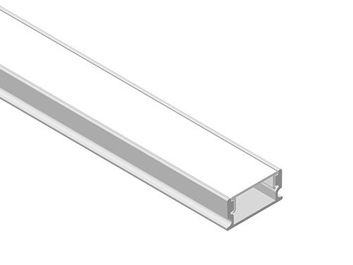 Perfil De Aluminio Para Aplicar O Embutir Para Tira Led Por 2 metros