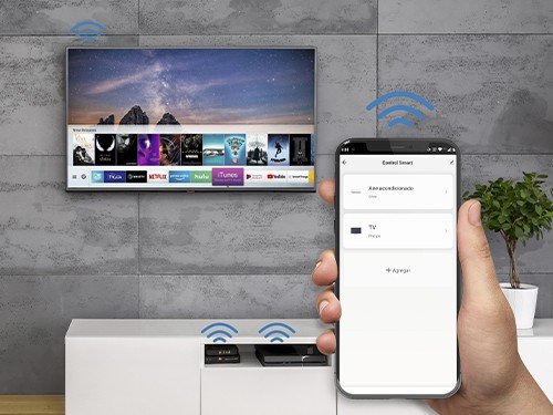 Control Remoto Inteligente Wifi Con Sensor De Temperatura SmartHouse