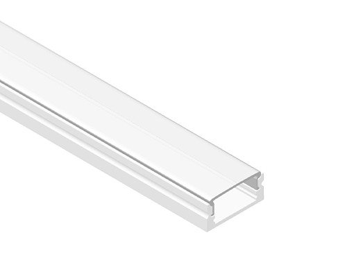 Perfil De Aluminio Blanco Para Embutir Para Tira Led Por 2 metros