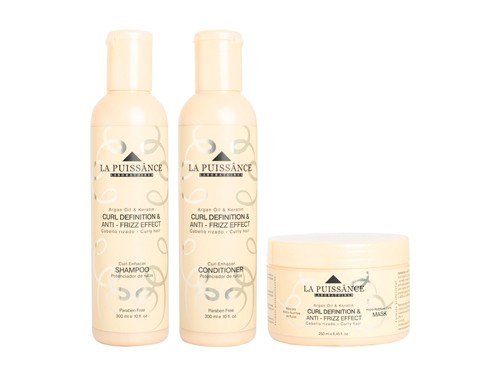 La Puissance Kit Shampoo + Acondicionador + Máscara Rulos