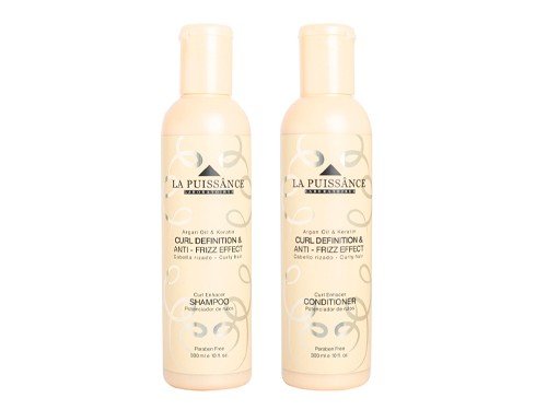 La Puissance Kit Shampoo + Acondicionador Cabello Con Rulos