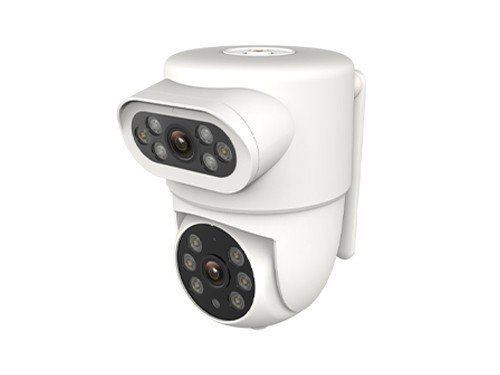 Cámara De Seguridad Inteligente Doble Lente Doble Vision Smart Wifi