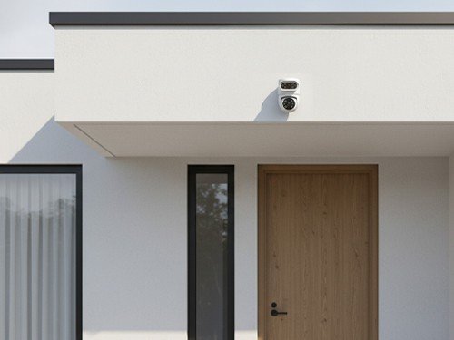 Cámara De Seguridad Inteligente Doble Lente Doble Vision Smart Wifi