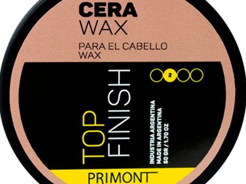 Primont Top Finish Cera Wax Cabello Modelado Peinado 50gr