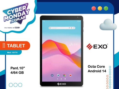 Tablet Pant.10", 4/64Gb, OctaCore,  Android 14, Mod. Wave i101T4, Exo