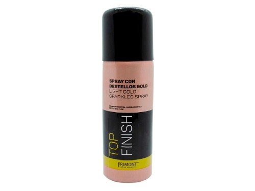 Primont Top Finish Spray Destellos Gold Peinado Pelo 180cc
