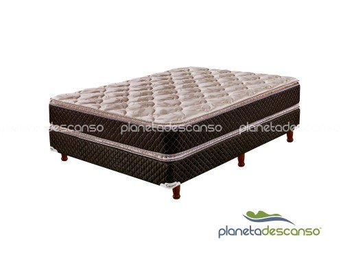 Colchón y sommier 2P 190x140x29 espuma Cannon Exclusive Pillow