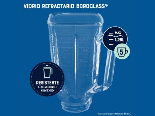 Licuadora clásica Oster® negra BLST4655B