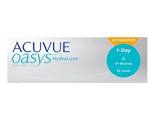 Lentes de contacto Acuvue Oasys 1 Day para astigmatismo