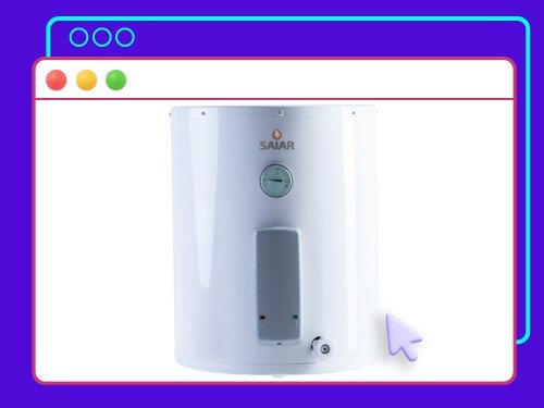 Termotanque Electrico De Colgar Saiar 55lts Conexion Inferior