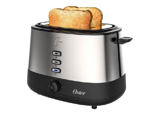 Tostadora Oster® 2 rebanadas en acero inoxidable TSSTTR500