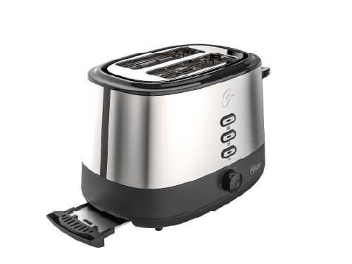 Tostadora Oster® 2 rebanadas en acero inoxidable TSSTTR500