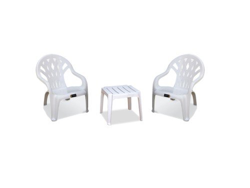 Sillon Reposera Jardin Monaco X 2 U. Mas Mesita Bacelona