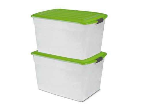 Caja Plastica X 2 Unidades Col Box De 42 Lts. Colombraro