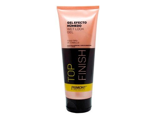 Primont Top Finish Gel Efecto Húmedo Fijación Peinado Pelo