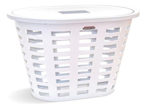 Cesto Calado Plastico Oval Duna C/tapa Art 920 Colombraro