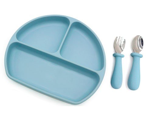 Set Mi Primera Comida (Plato, Vaso y Cubiertos para bebés) Nursimom