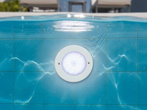 Luminaria Para Pileta 18w Ip68 260mm Color Blanco Frío