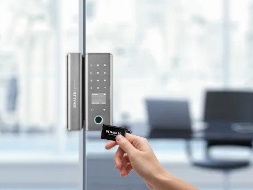 Cerradura Para Blindex Biométrica Smart House Wifi Inteligente