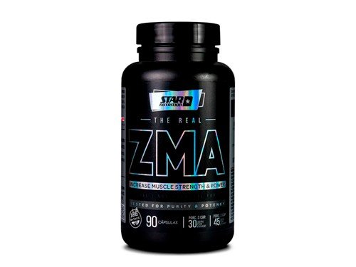 Star Nutrition Zma Suplemento Zinc Magnesio Vitamina B6 90