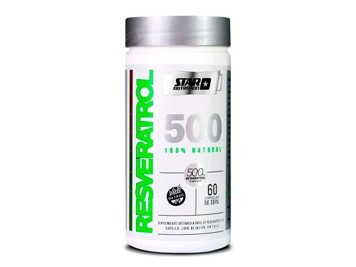 Star Nutrition Resveratrol 500 Suplemento 60 Capsulas
