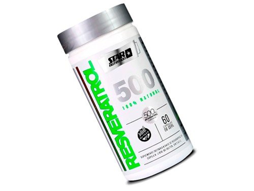 Star Nutrition Resveratrol 500 Suplemento 60 Capsulas