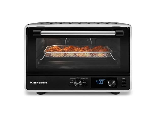 Horno Eléctrico KitchenAid RKCO128RBM con Freidora de Aire 14Lts Negro