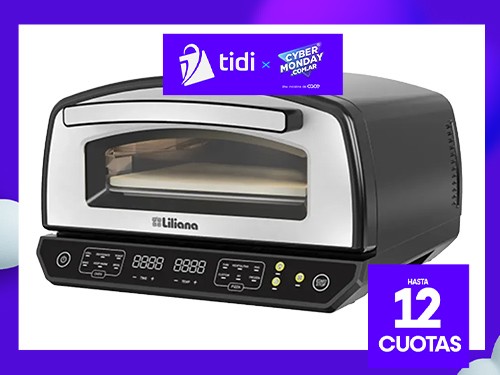 Horno Eléctrico LILIANA  AO918 2 en 1 Fastpizza 14,5 Lts Digital