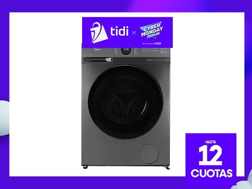 Lavasecarropas MIDEA MF200D120B 12Kg 8Kg 1400RPM Wifi Titanium