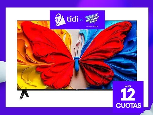 Televisor Smart TV TCL 43S5K 43 Pulg QLed Full HD Google TV