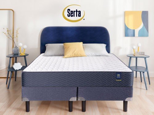 Conjunto de Espuma Serta Missouri 160x200x24