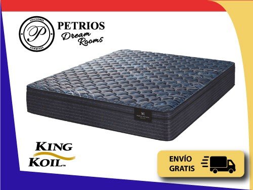 Colchón Resortes y Europillow 200×200 King Koil Harbor