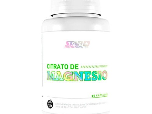 Star Nutrition Suplemento Citrato De Magnesio 60 Capsulas