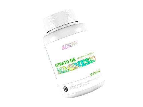 Star Nutrition Suplemento Citrato De Magnesio 60 Capsulas