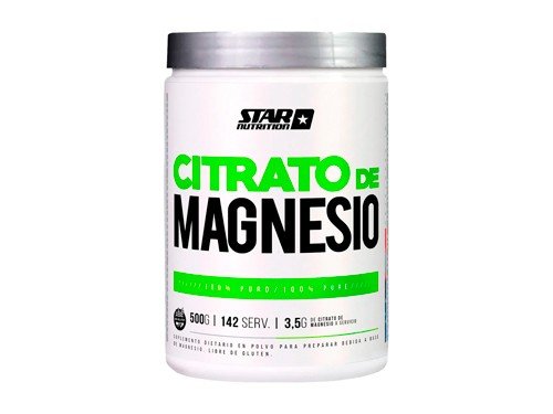 Star Nutrition Citrato De Magnesio Suplemento Dietario 500gr